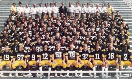1970 Iowa Football Team Photo