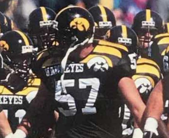 Aaron Kooiker - Image courtesy of /images/1995 Sun Bowl Preview Guide - Iowa vs Washington Football.pdf
