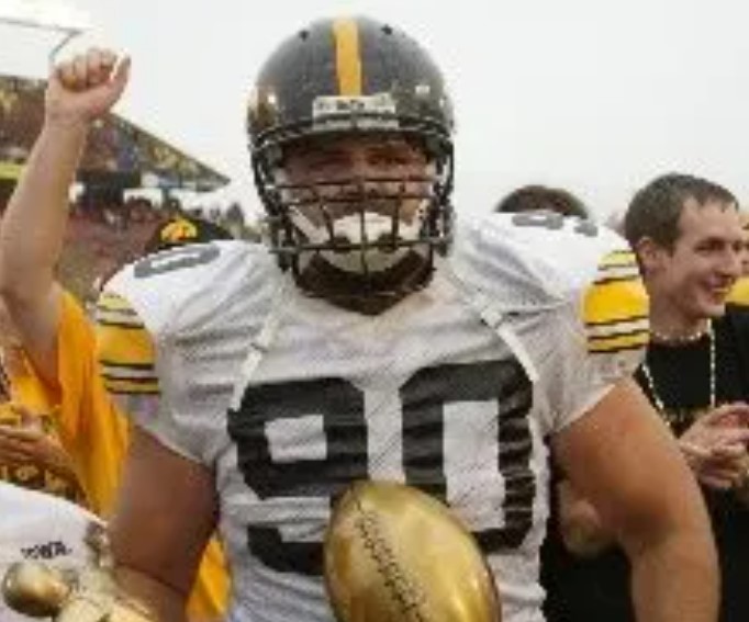 Jared Clauss - Image courtesy of https://iowa.rivals.com/news/clauss-talks-about-nfl-combine/printable
