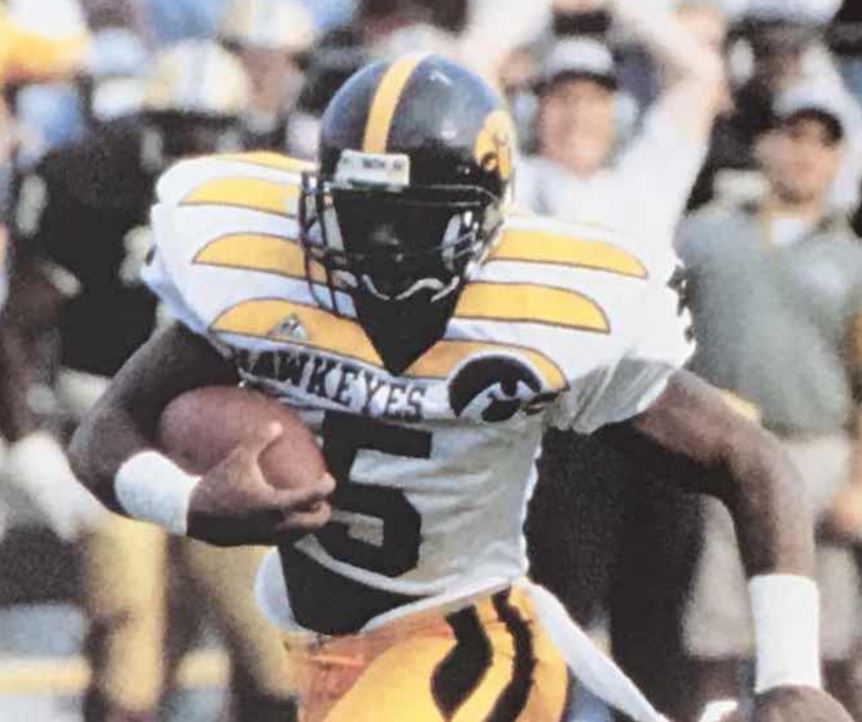 Sedrick Shaw - Image courtesy of /images/1995-96 Iowa Hawkeye Football Calendar.pdf